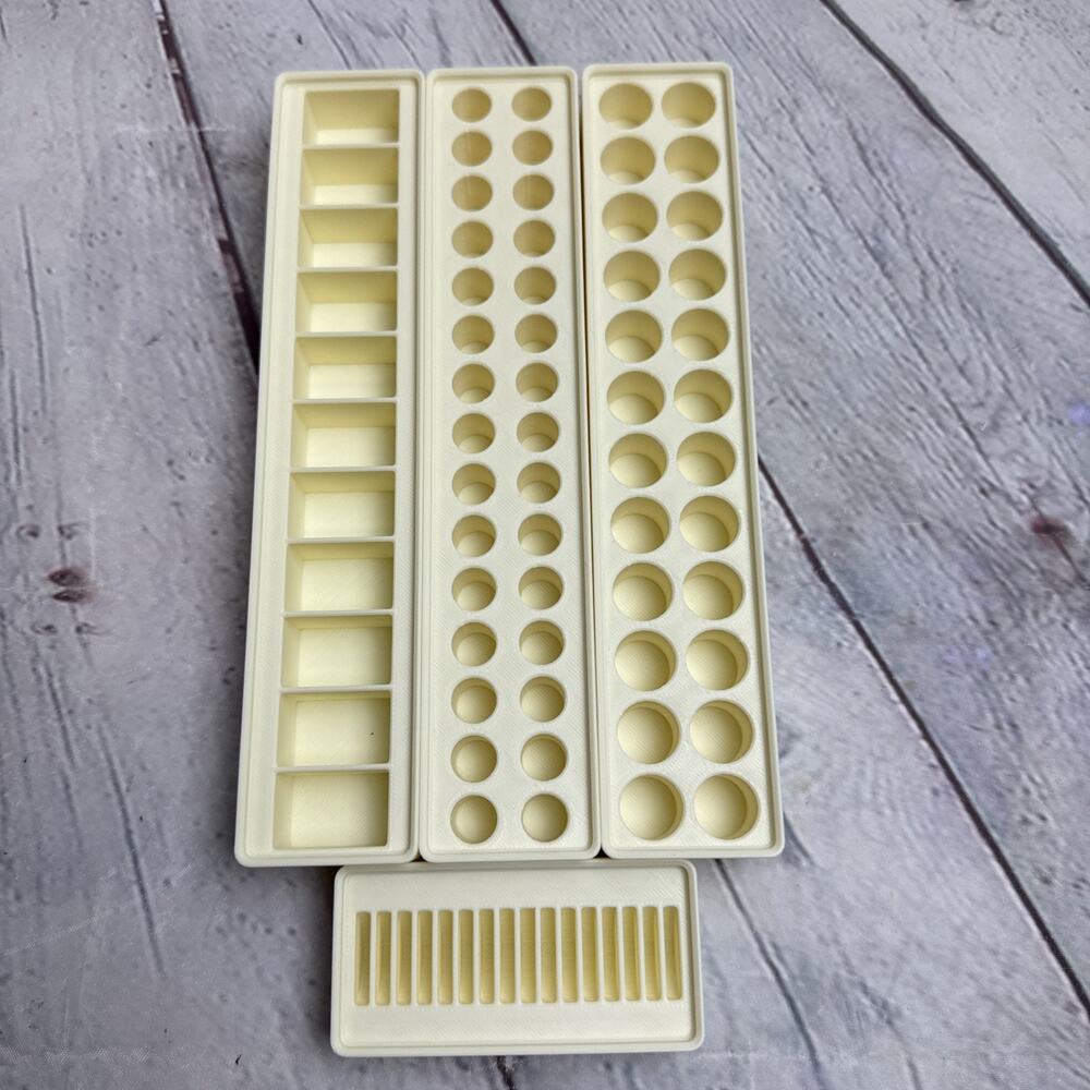 Battery Holder, Battery Tray, Battery Box, Drawer Organizer, For AA, AAA, and 9V